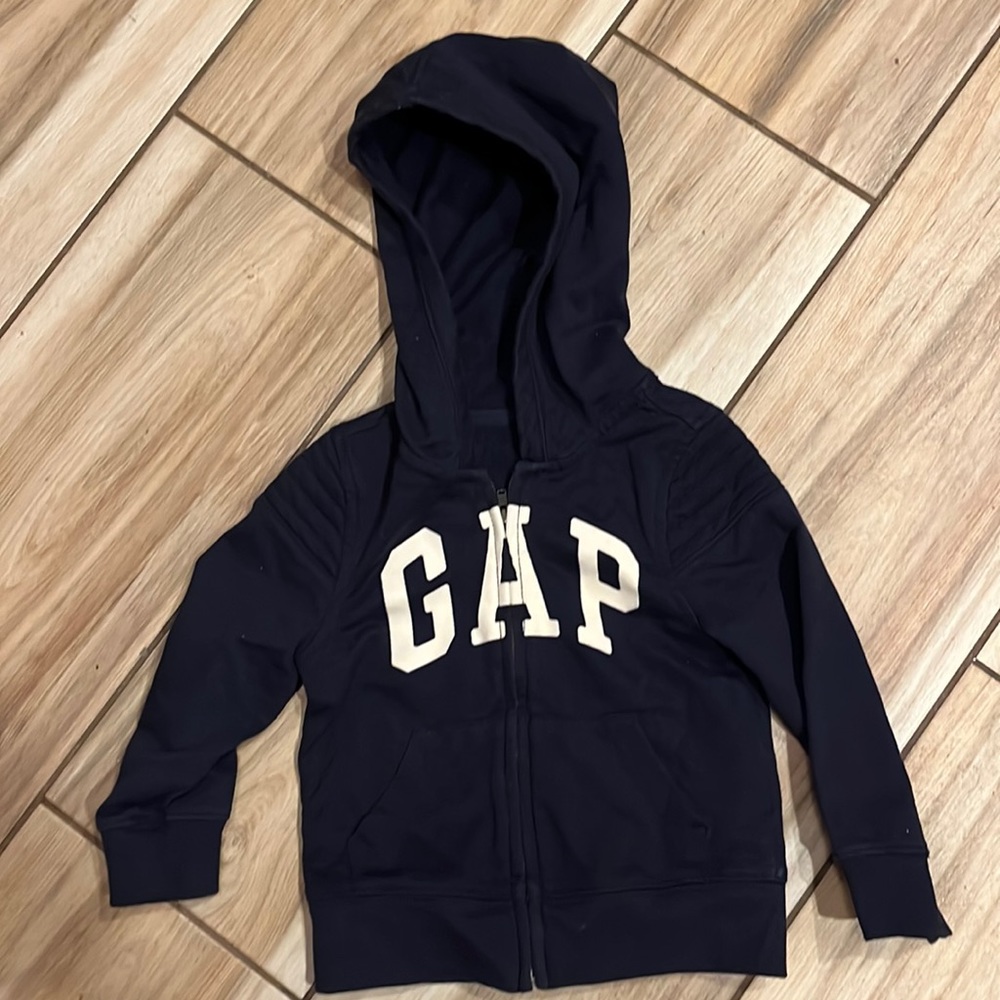 Gap Toddler Hooded Zippered Sweatshirt